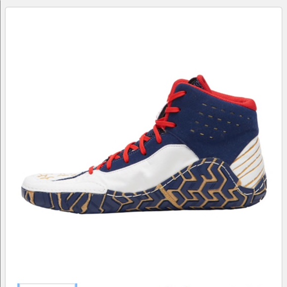 ASICS Aggressor 4 Wrestling Shoes - NWT and Box - Picture 2 of 5